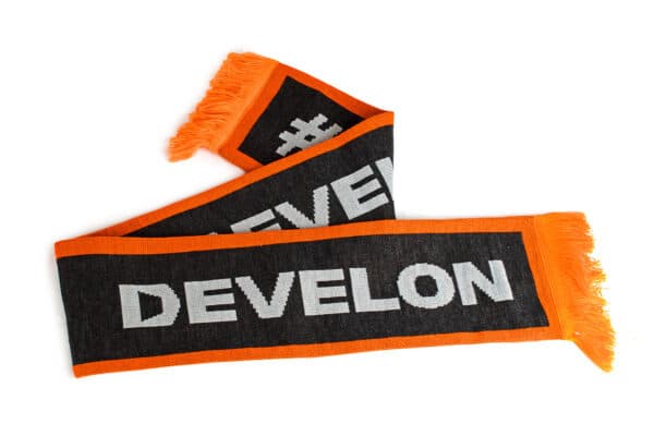 #TEAM DEVELON Knitted Scarf
